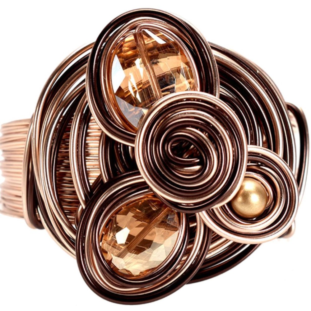 Gold and Black Bracelet